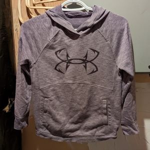 Girls purple Under Armour hoodie